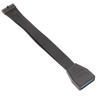1 шт. Удлинитель материнской платы с 20-контактным разъемом USB 3.0 на 20-контактный разъем USB 3.0-15 см