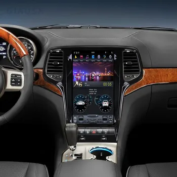 13,6-дюймовый Автомобильный стерео Android 12 Для Jeep Grand Cherokee 2014-2020 Аудио GPS Навигация Головное Устройство Мультимедийный DVD-плеер Головное Устройство