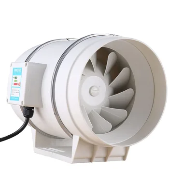 4/5-дюймовый вытяжной вентилятор 220 В, домашний бесшумный встроенный трубчатый вентилятор, вытяжная вентиляция в ванной, кухня, туалет, настенный вентилятор