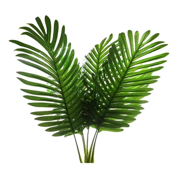 5 штук искусственных пальмовых растений Листья Тропической пальмы Имитация листьев искусственных растений