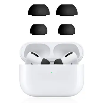 6 сменных чехлов для наушников, силиконовые сменные наконечники для ушей, Совместимые с Apple Air-Pods Pro, сменные наконечники для ушей