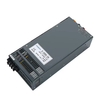 ZGQNYI Импульсный источник питания 24 Вольта s-2000W Светодиодный Регулируемый источник тока для мониторинга безопасности