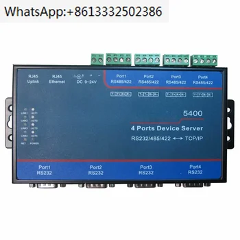 ZLAN5843A 8-портовый преобразователь RS232 RS485 в Ethernet с несколькими последовательными устройствами, серверный коммутатор, шлюз, заменить ZLAN5800/5840