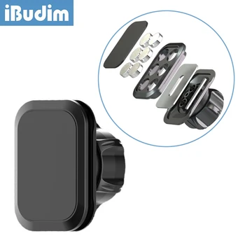 Автомобильный держатель телефона iBudim, Универсальный магнитный кронштейн для мобильного телефона с шаровой головкой диаметром 17 мм, Подставка для автомобильного телефона с магнитом, Аксессуары
