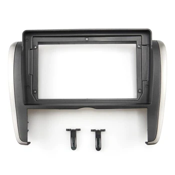 Двойная 2 Din DVD-радио Стерео панель приборной панели для Toyota Allion 2007-2016 9-дюймовая панель управления автомобилем, Навигационная рамка