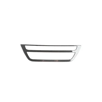 Для BMW 5 серии G30 G38 2017-2022 Аксессуары Автомобильный центральный кондиционер CD Кнопка панели Накладка, ABS Углеродное волокно