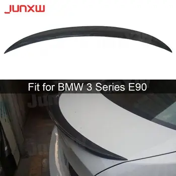 Для BMW E90 задний спойлер багажника из углеродного волокна для BMW 3 серии E90 350i 325i 2005-2012 FRP автомобильный спойлер крыло