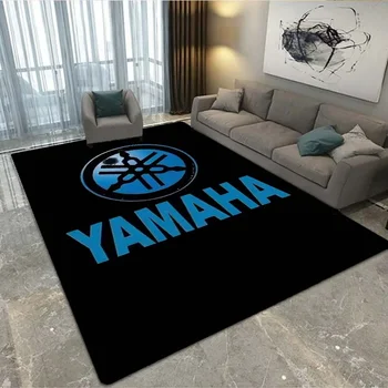 Мотоцикл Y-YAMAHA модный автомобильный логотип ковер 3D печать декоративный ковер подходит для гостиной спальни коридора коврик для пола