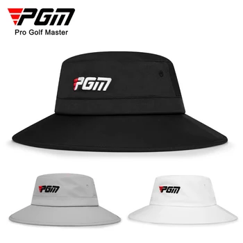 Мужская шляпа для гольфа PGM MZ059, Регулируемая Ветрозащитная Веревочная кепка, Впитывающая пот лента, Рыбацкие шляпы