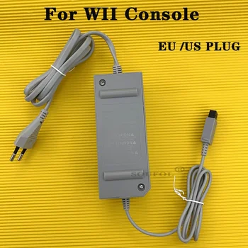 НОВЫЙ Адаптер переменного тока EU US Plug Power для консоли Nintend WII Charing Cable Зарядное Устройство 100-240 В постоянного тока 12 В/3.7A Источник Питания Для Консоли Wii