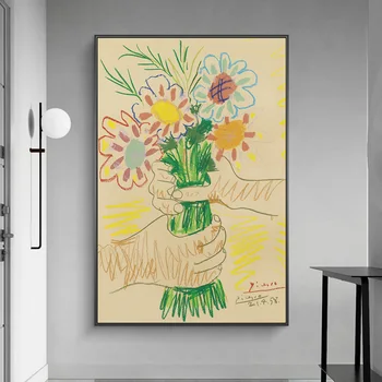 Пабло Пикассо-Плакаты и принты на холсте 