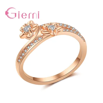Последняя модель Vintag Роскошное Розовое золото ручной работы высшего качества, Красивое кольцо с кубическим цирконием для женщин, ювелирные изделия, подарок на День рождения