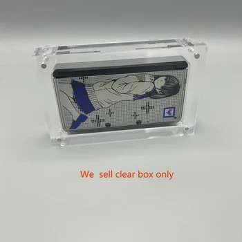 Прозрачная Магнитная Акриловая коробка Для Хранения 3DS Game Console Cover Shell Box Display Stand игровые Аксессуары