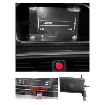 Расширение Автомобильного Интерфейса USB Интерфейс Аудиовхода Aux Для Mercedes-Benz Volvo Peugeot Автомобильные Запасные Части Аксессуары