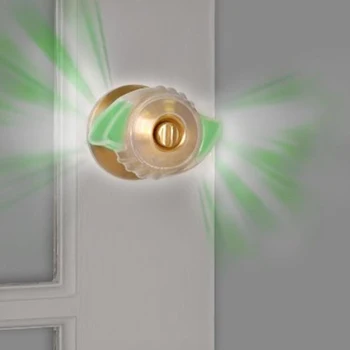 Светящаяся силиконовая крышка дверного замка, толстая мягкая дверная ручка, пылезащитный чехол, противоударная накладка, Защитный чехол для дверного замка на стене в комнате, безопасность