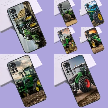 Сельскохозяйственный Автомобиль Трактор Чехол Для Xiaomi Redmi Note 12 Pro 12S 11 11S 10 10S 9 9S 8 Pro Redmi 12 9C 10C 12C Крышка