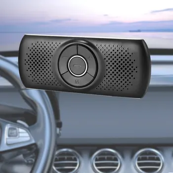 Солнцезащитный козырек в автомобиле Bluetooth телефон громкой связи мобильный Mp3-плеер Голосовая навигация Объявление вызова