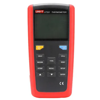 Тип термометров контакта UNI-T UT321 Диапазон Термометров -150 ~ 1375 Интерфейс USB Выбор промышленного Температурного теста
