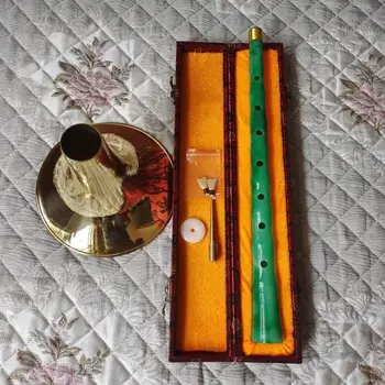 Традиционный Имитационный Нефритовый Рожок Суона в Китайском Стиле Народное Сценическое Представление Профессиональный Деревянный Духовой Инструмент Суона Рог