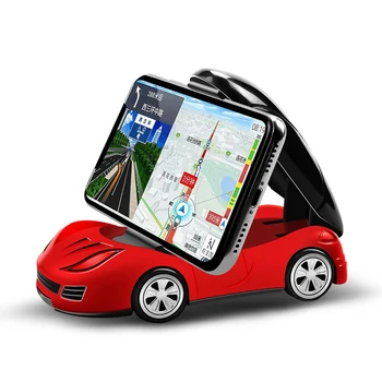 Форма модели автомобиля Держатель мобильного телефона Нескользящий держатель для поддержки мобильного телефона Универсальный автомобильный кронштейн для приборной панели GPS Стабильный кронштейн для поддержки телефона